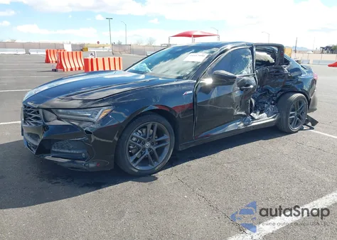 2024 Acura Tlx A-Spec Package из США, поврежденный, VIN 19UUB6F50RA001031